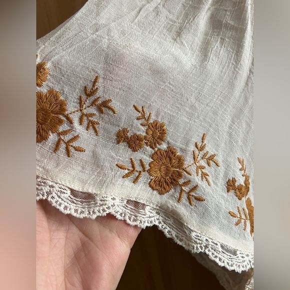 Baltic Born Cream Maxi Dress with Floral Embroidery - Picture 7 of 7